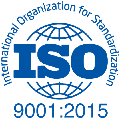 ISO 9001:2015 Quality Management System certificate